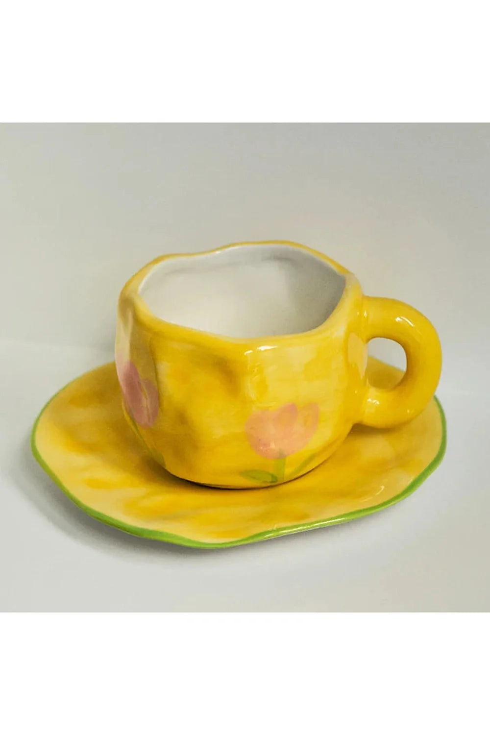 Flower ceramic mug | Bowlift