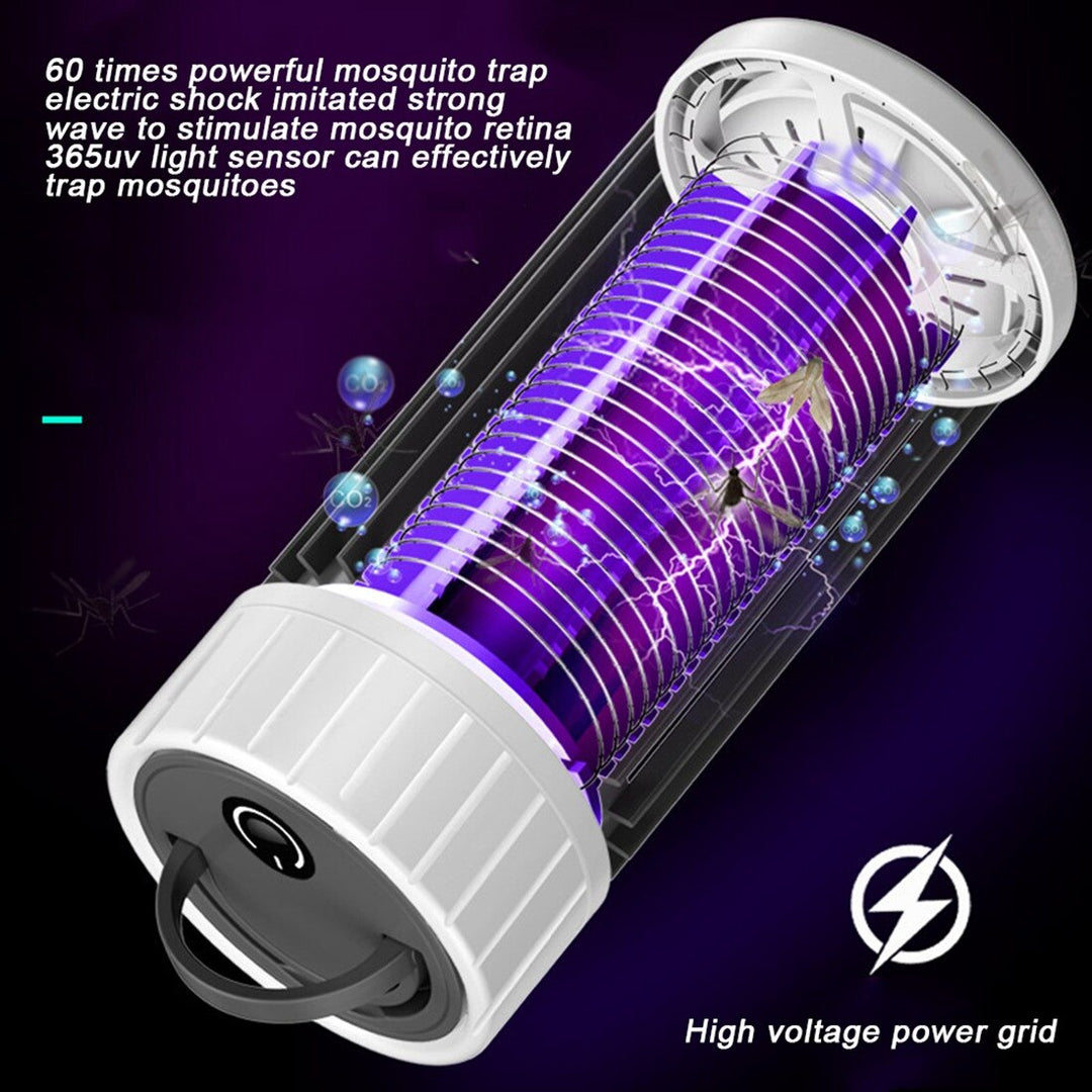 Rechargeable Insect Trap Camping Solar Lamp | Bowlift