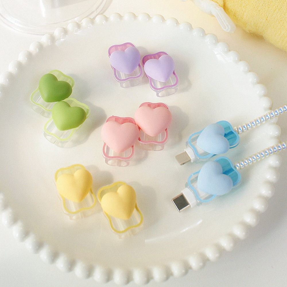 BowLift | Transparent Love Charging Cable Protector Case