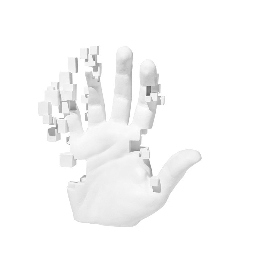 Modern Artful Touches Hand Statue Decor | Bowlift