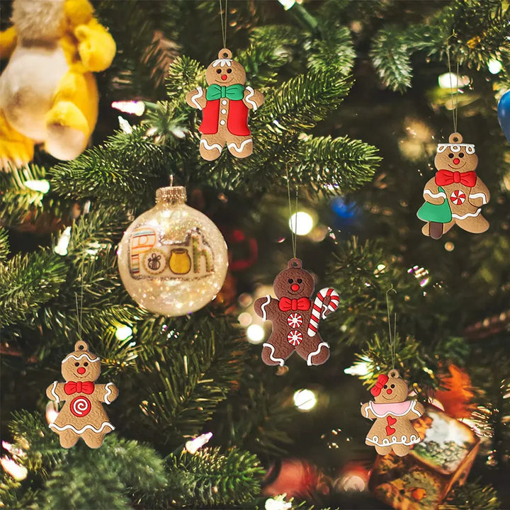 BowLift | FestiveBites - Gingerbread Christmas Tree Decoration