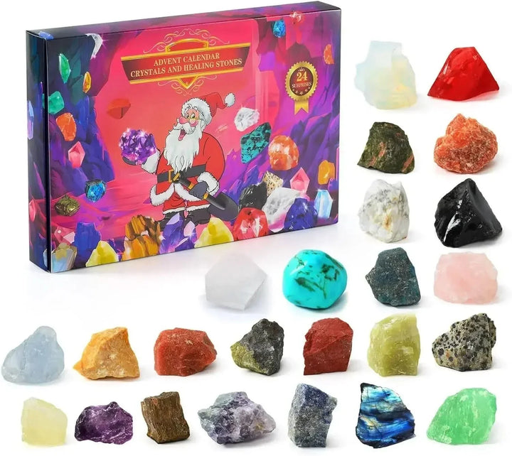 BowLift | Advent calendar with 24 real gemstones for young explorers
