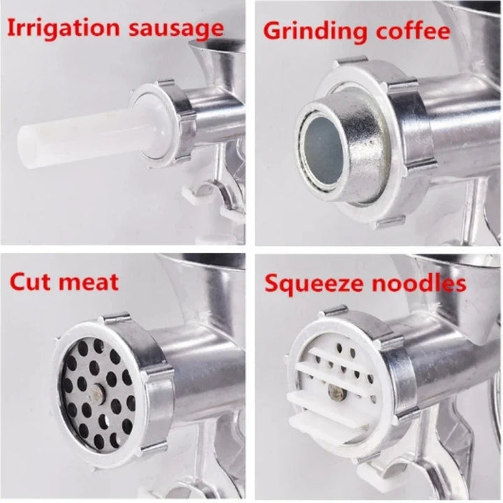 BowLift | Meat Grinder Kraftivo | Manual | Aluminum Alloy | For Ground Meat, Sausages & Dough