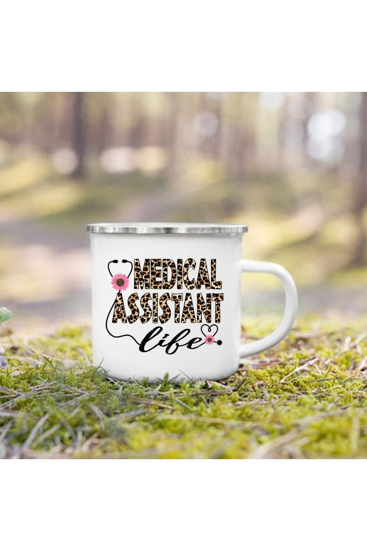 Life Themes Enamel Cup | Bowlift