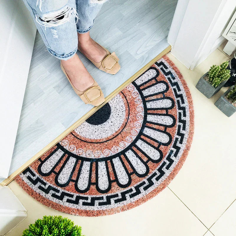 FloraMat - Elegant Half-Round Doormat for Your Home Bowlift