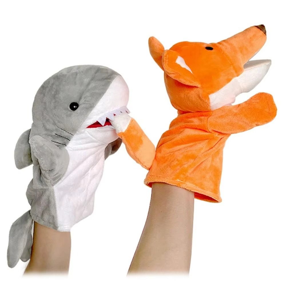 BowLift | Soft Animal Hand Finger Puppet Plush Toy for Kids Learning and Play