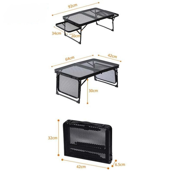 BowLift | Portable Easy Carry BBQ Camping Table
