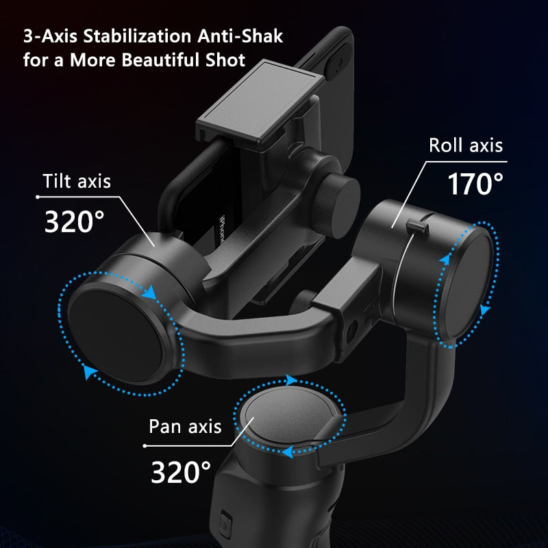 BowLift | Smart Capture Axis Gimbal Handheld Stabilizer