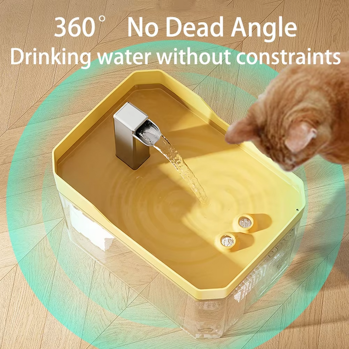 BowLift | Automatic Cat Water Fountain with USB Pump and Multi-Stage Filtration