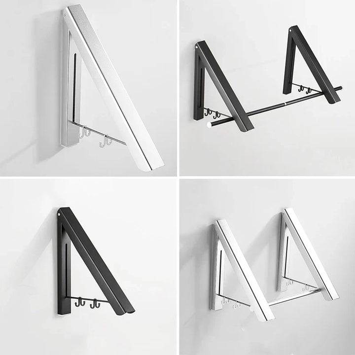 Space Saver FoldaBowlifte Wall Clothes Aluminum Rack | Bowlift