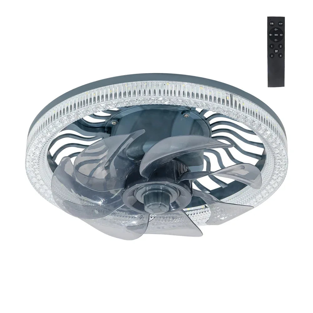 BowLift | 3in1 Remote Control Noise-Free Noise Elegant Fan Lamp