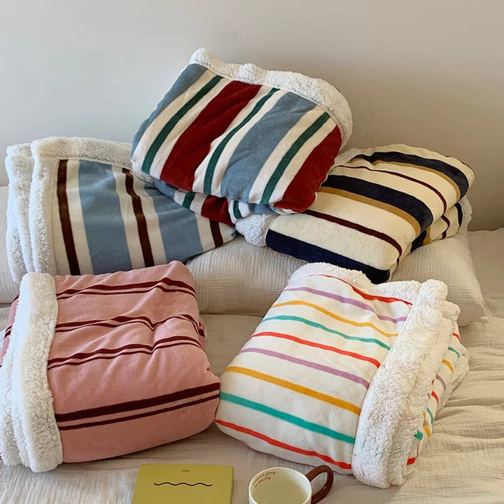 Stripe Sofa Throw | Bowlift
