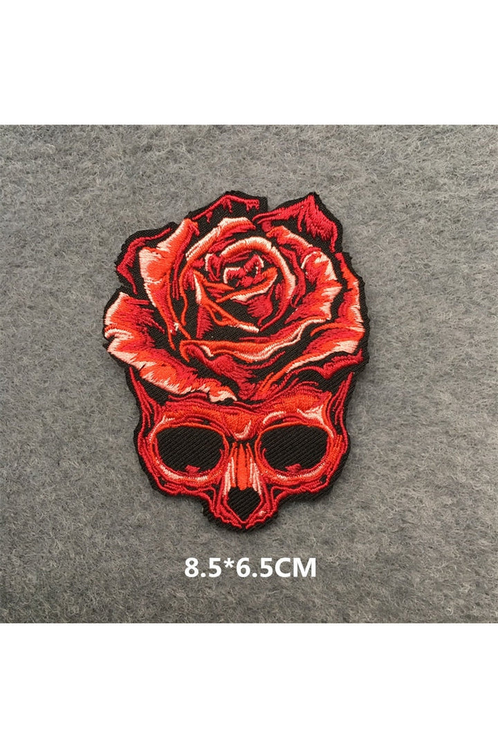 Punk embroidered patch set | Bowlift