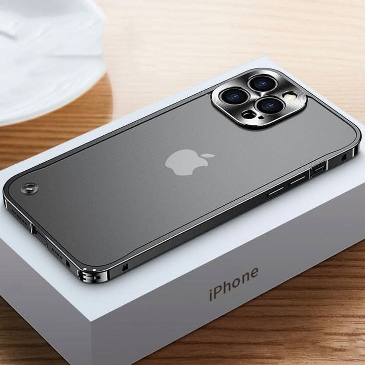 BowLift | Aluminum Metal Case with Polycarbonate Back for iPhone