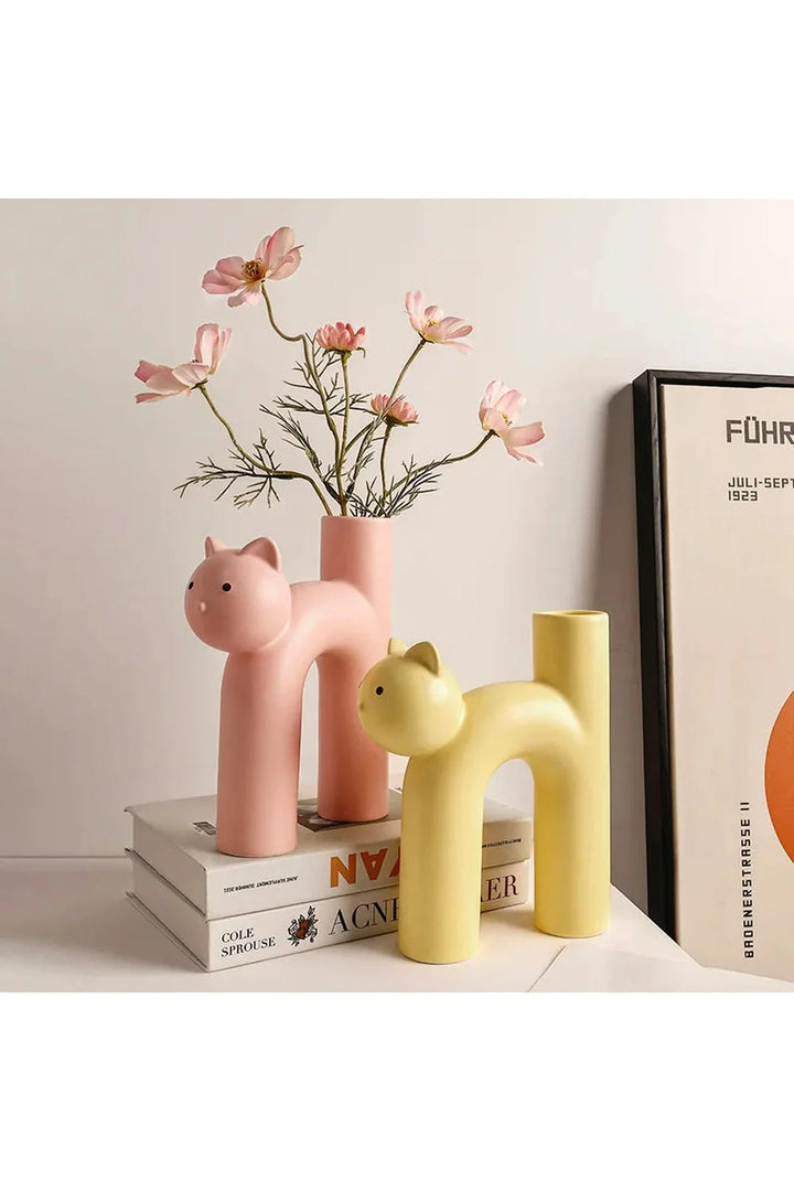 Cat Head Vase | Bowlift