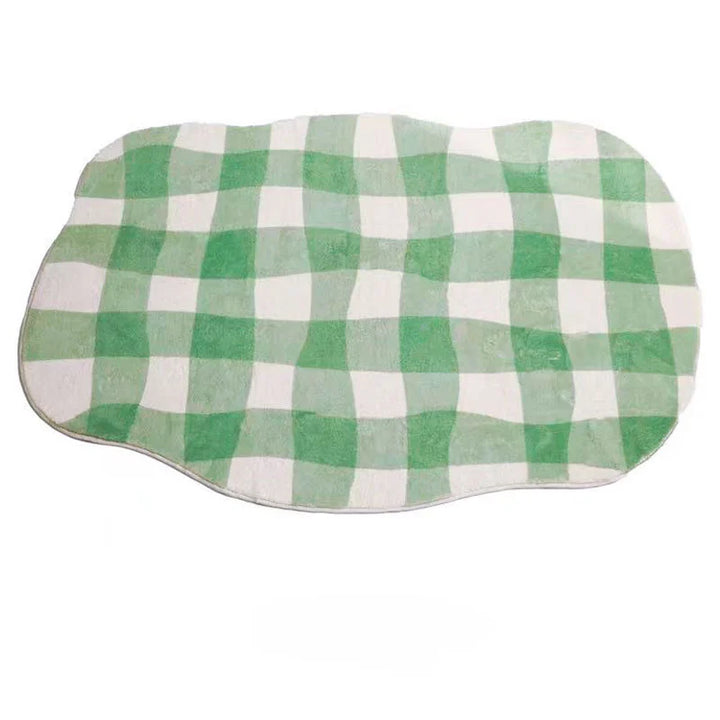 Plaid Wonky Rug | Bowlift