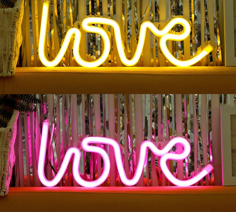 LoveGlow Neon Letters - Romantic Lighting for Your Interior Bowlift