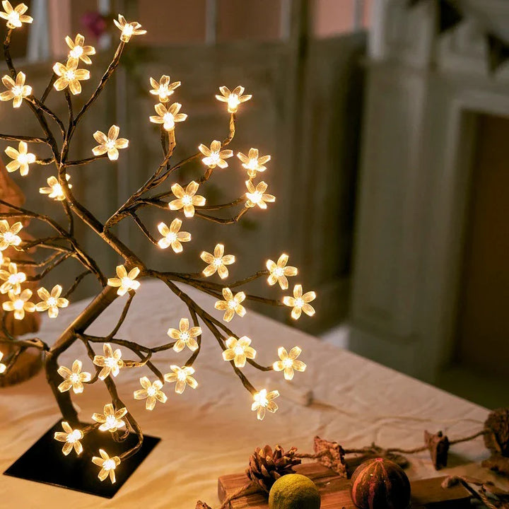 LED Blossom Tree Lamp – Cherry Blossom Design for Living Room and Bedroom Decoration | Bowlift