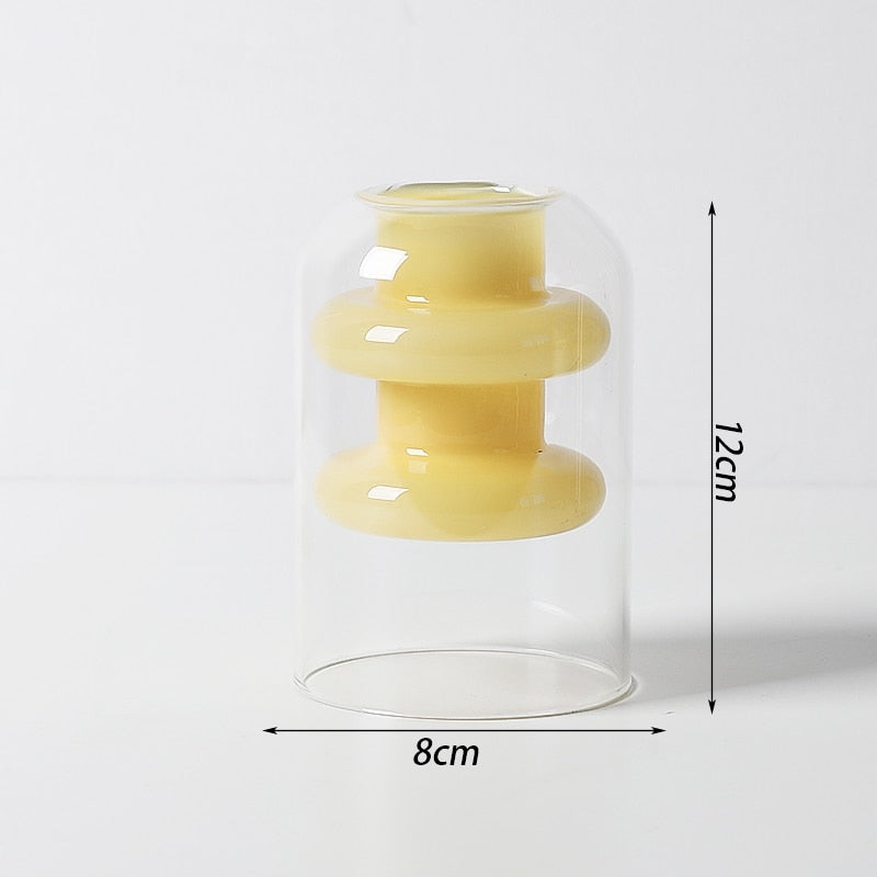 Bubbly Glass Vases - Opaque | Bowlift