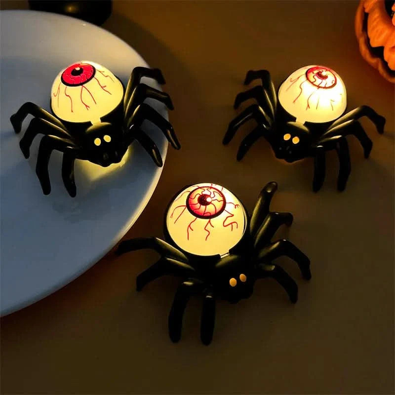 BowLift | Halloween LED Skull & Spider Lamp – Spooky Home Decor