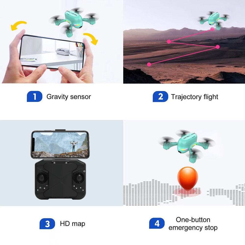 BowLift | Easy Fly Dual Camera Mini Pocket Drone