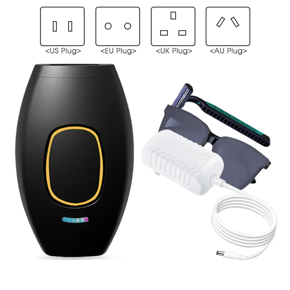 BowLift | Bikini IPL 500,000 Flash Epilator Impulse Permanent Laser Epilator Painless For Women Hair Removal Home Use Devices