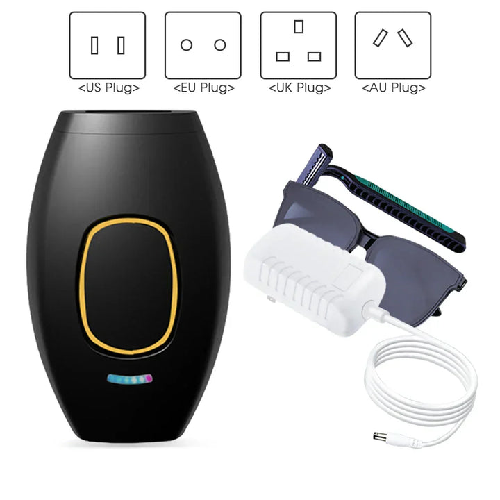 BowLift | Bikini IPL 500,000 Flash Epilator Impulse Permanent Laser Epilator Painless For Women Hair Removal Home Use Devices