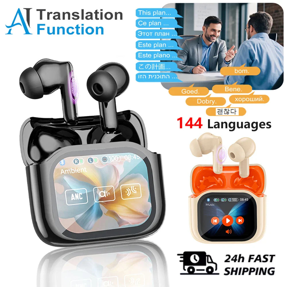 BowLift | Touch Screen Translation Headphones with Noise Cancelling – Avelora