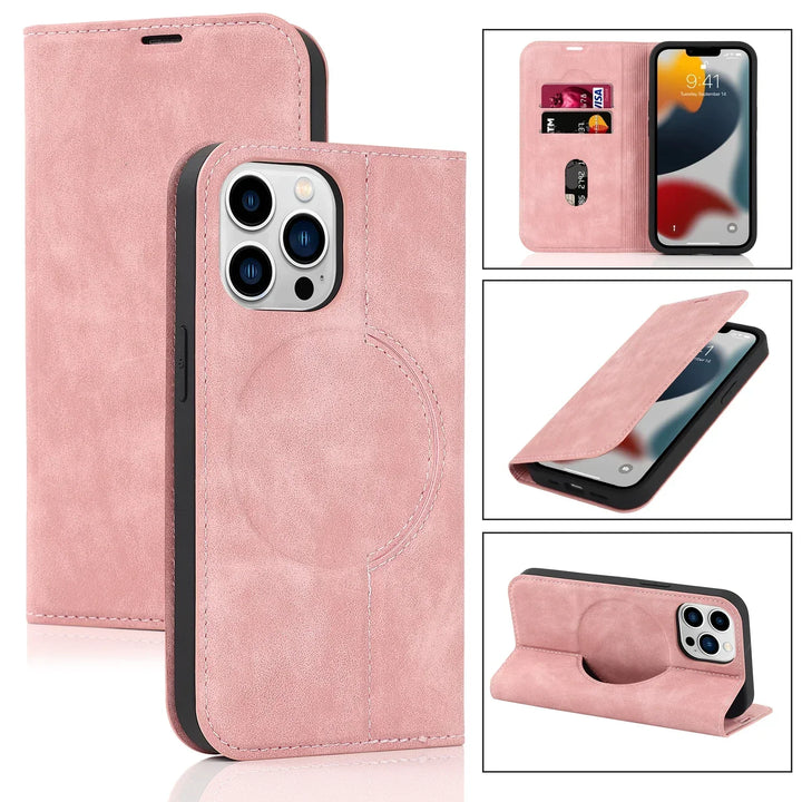 BowLift | Wallet Case MagSafe Wireless Charging - iPhone