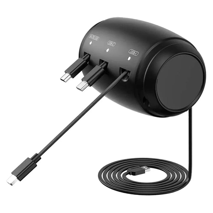BowLift | Retractable Car Backseat Fast Charging Adapter