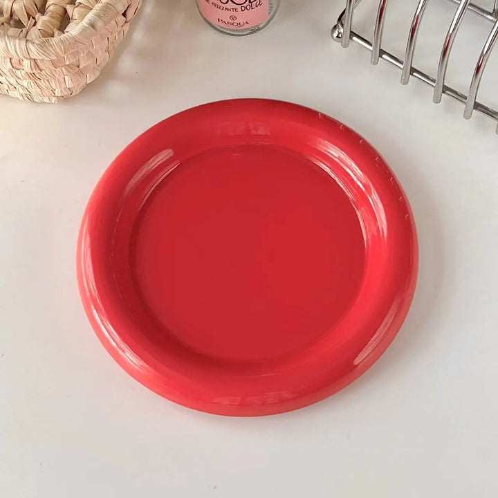 NordicChef Round Ceramic Plate Bowlift