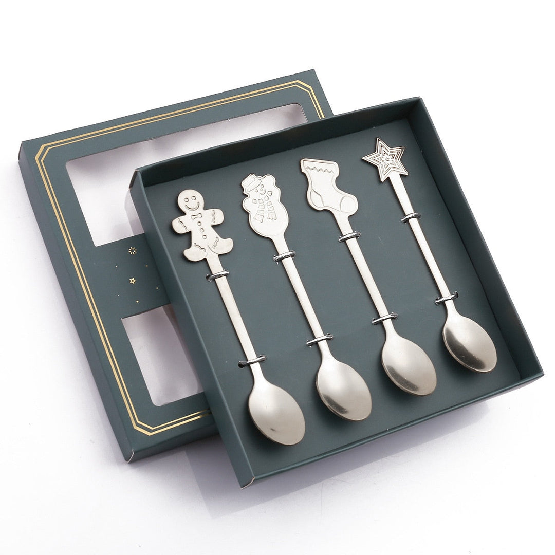 BowLift | 4Pcs Christmas Best Wishes Tableware Set