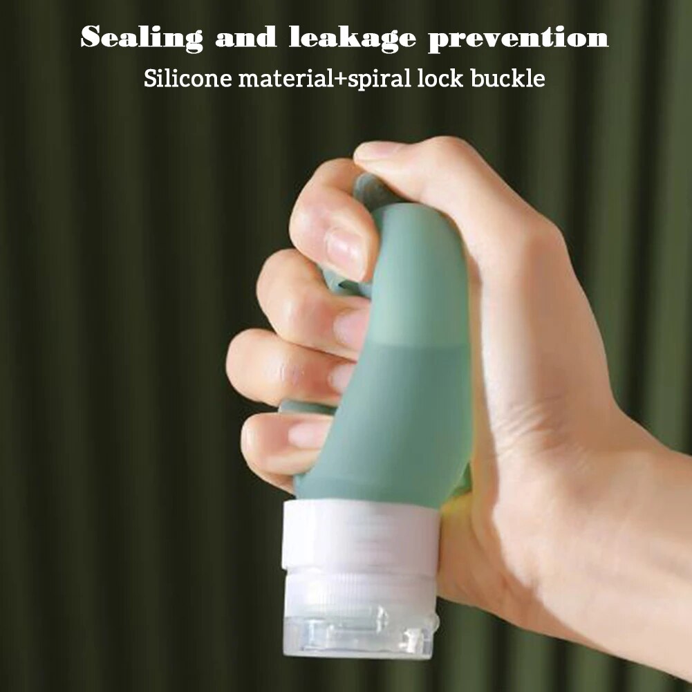 Leakproof Silicone Squeeze Bottle Travel Liquid Dispenser | Bowlift