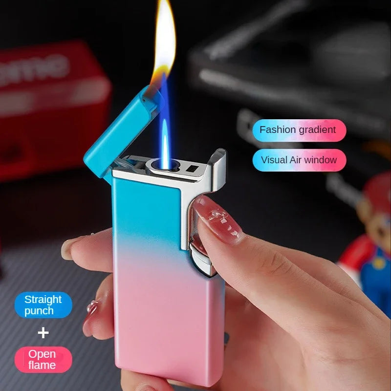 Metal Double Fire Jet Butane Lighter | Bowlift
