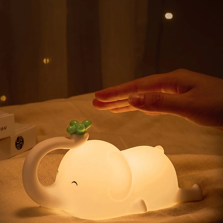 BowLift | LumiDum LED Night Light | Soft Silicone | 3 Brightness Levels | Portable & Rechargeable | 17.7 × 9.1 cm