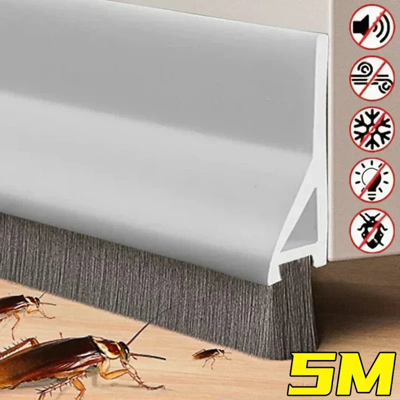 BowLift | ThermaSeal Door Bottom Seal | TPE | Draft & Sound Protection | 2 cm x 1 m