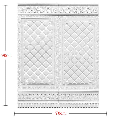 3D Self-Adhesive Antique Accent Wall Sticker | Bowlift