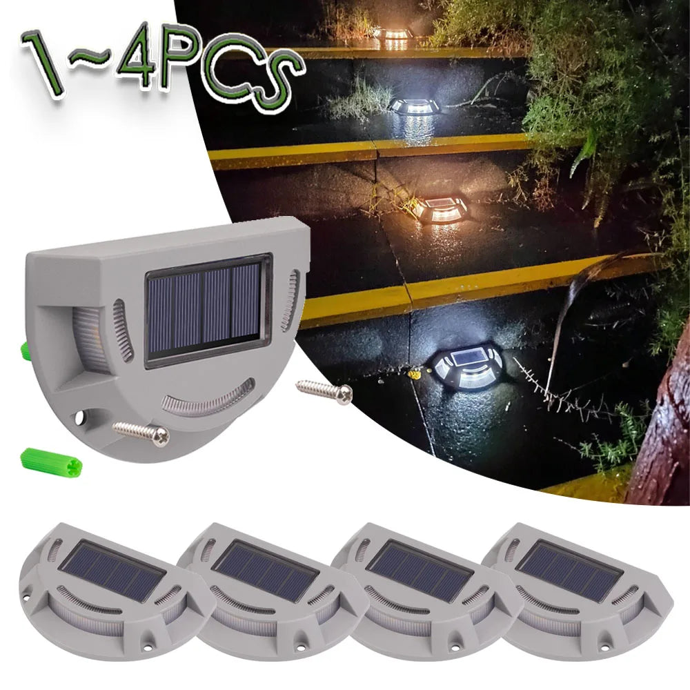 BowLift | Lumivance Solar-Step Light 2-in-1 | Warm White & Cool White | Waterproof IP65 | For Outdoors, Steps, Pathways & Driveway