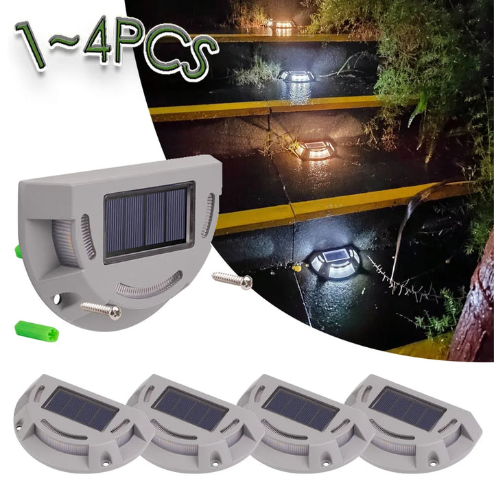 BowLift | Lumivance Solar-Step Light 2-in-1 | Warm White & Cool White | Waterproof IP65 | For Outdoors, Steps, Pathways & Driveway