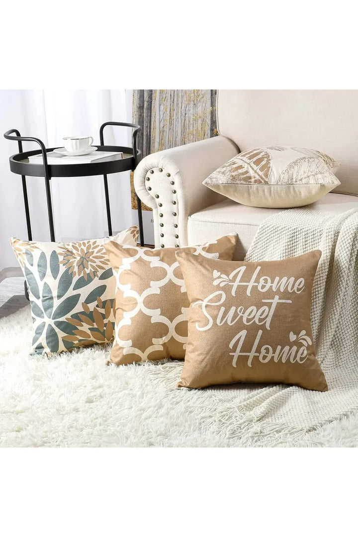 Leaf Linen Pillowcase | Bowlift