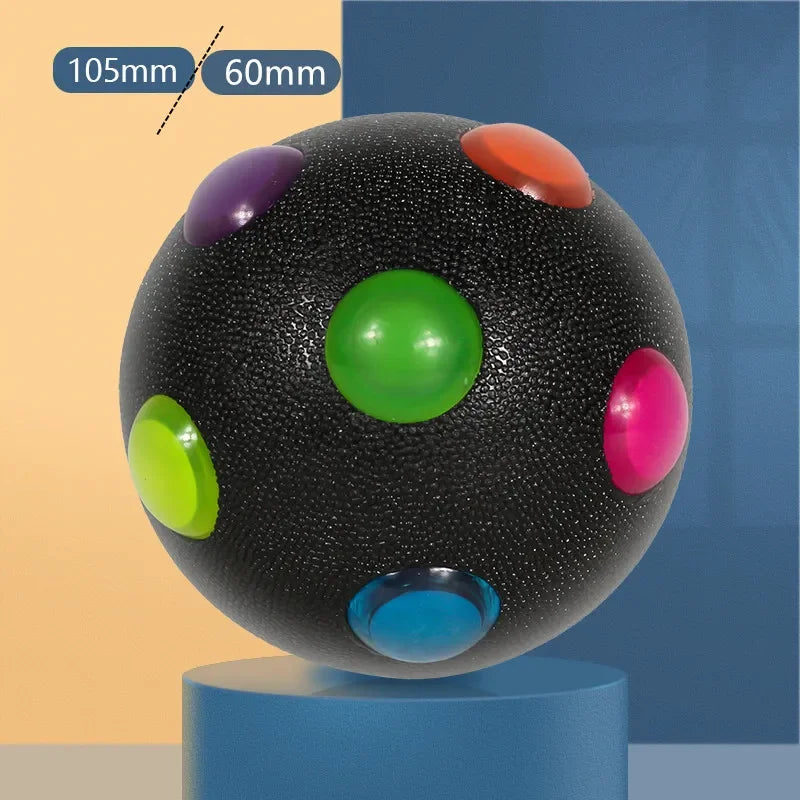 BowLift | Dog Toy GlowPaw Ball | LED Light Ball | Elastic & Bite Resistant | For Dogs, Cats & Children