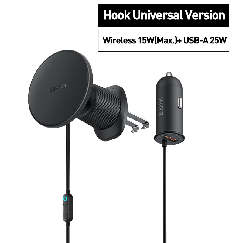 BowLift | 2in1 Car Magnetic Phone Wireless Charging Stand
