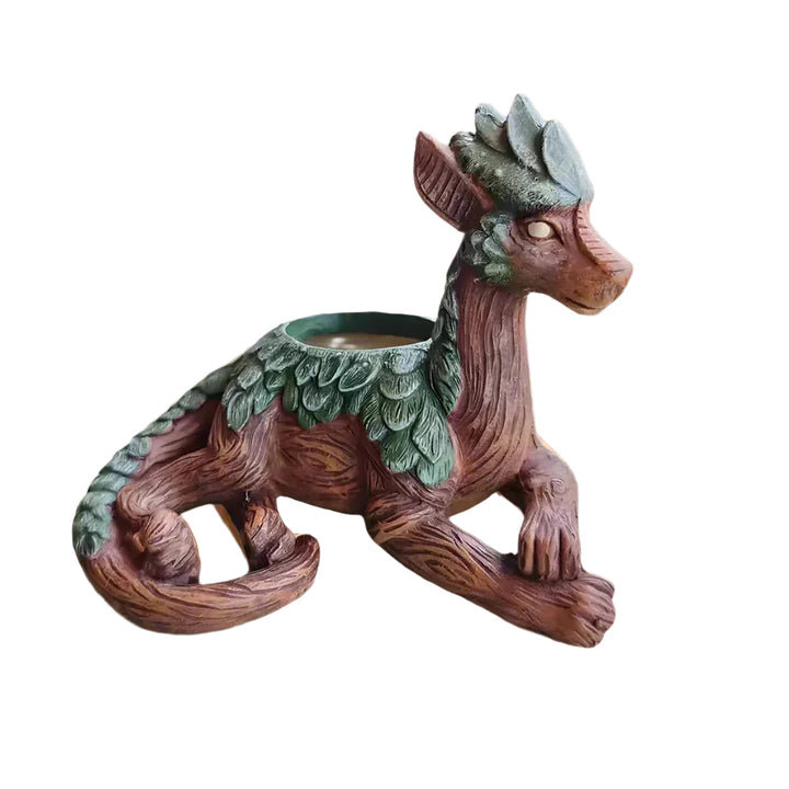 WhimsiDragon Succulent Plant Box with Playful Fantasy Design Bowlift