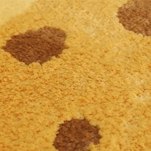 Cartoon Cheese Rug | Bowlift
