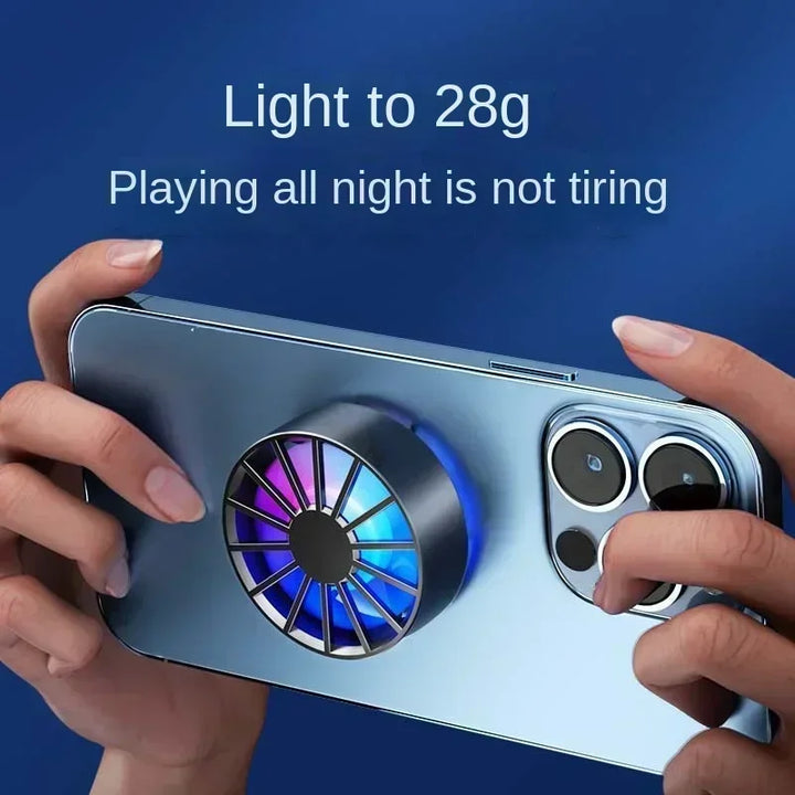 BowLift | Coolivion Phone Cooler | RGB & Magnetic | Ultra Quiet Ventilation | For Mobile