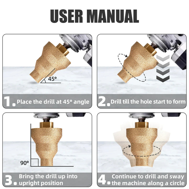 BowLift | Diamond Step Chamfer Drill Bit