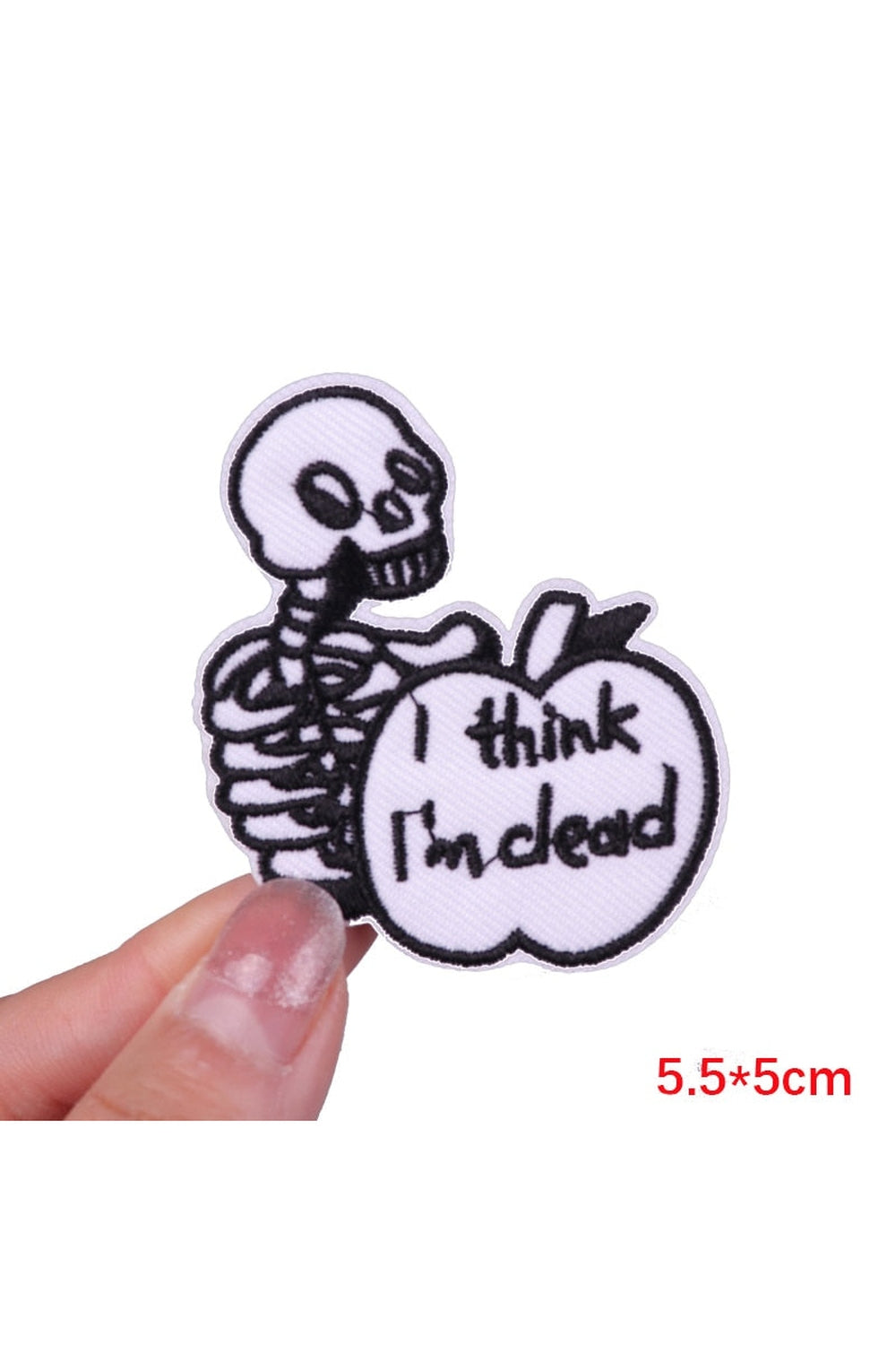 Ghost Style Embroidered Patch | Bowlift