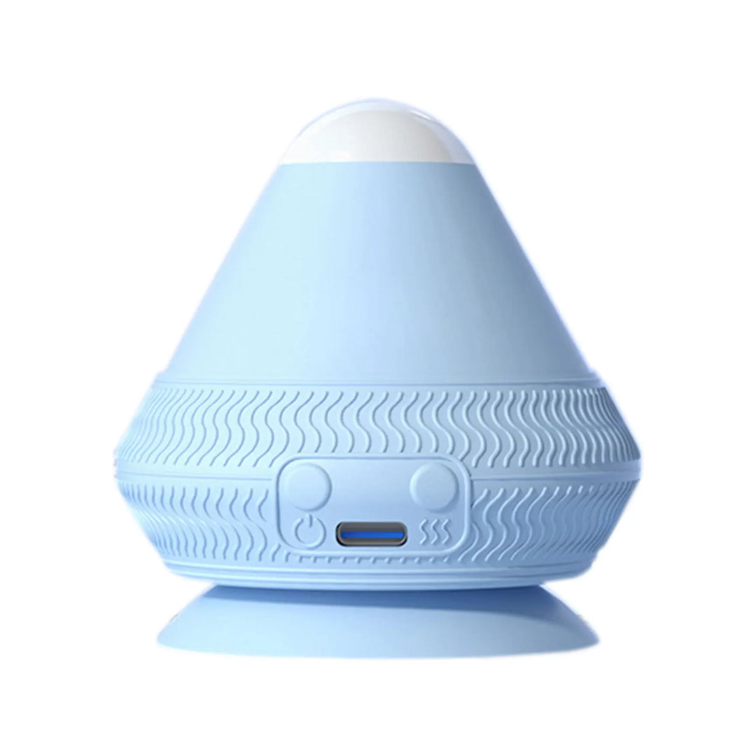 BowLift | Vibrations Massage Ball FlexiVibe | USB Rechargeable | Heat & Vibration Therapy | Silicone | Portable & Self-Adhesive