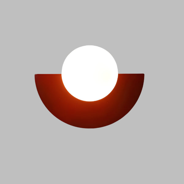 BowLift | Semi-Circular Wall Lamp in Scandinavian Style Minimalism and Warm Light