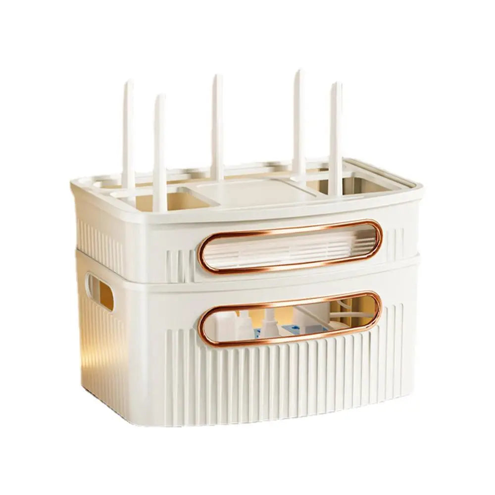 BowLift | Dustproof Decorative Router Storage Box Organizer